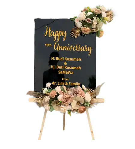 Papan Bunga Akrilik Rengas I